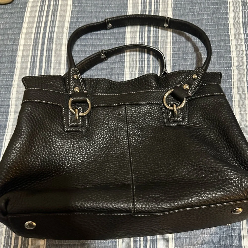 Coach Black Leather Shoulder Bag - Picture 7 of 7